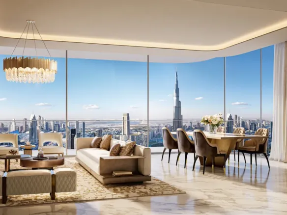 Trump International Hotel and Tower — интерьер гостиной