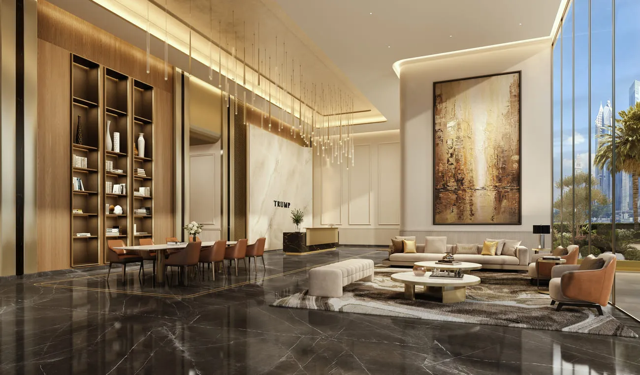 Trump International Hotel and Tower — лобби