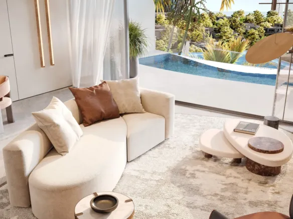 Trussardi Residences — интерьер гостиной, фото 6