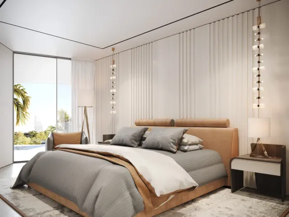 Trussardi Residences Phase Two — спальня, фото 10
