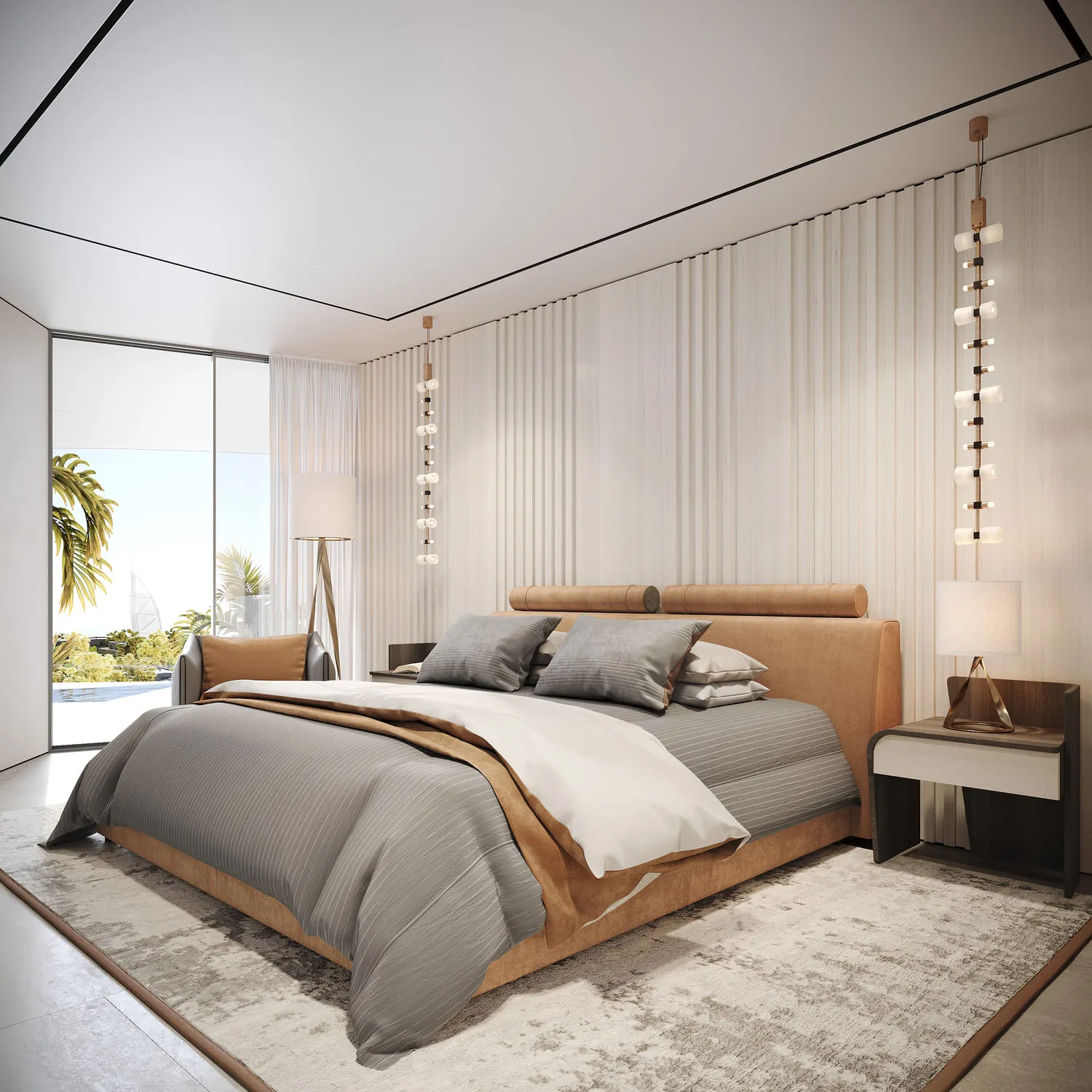 Trussardi Residences Phase Two — спальня, фото 10