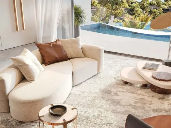 Trussardi Residences Phase Two — интерьер гостиной