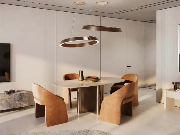 Trussardi Residences Phase Two — обеденная зона