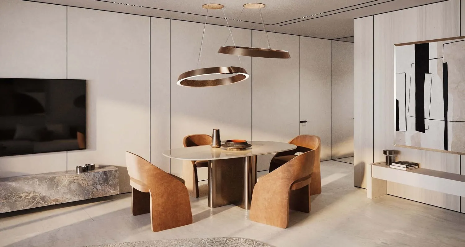 Trussardi Residences Phase Two — обеденная зона