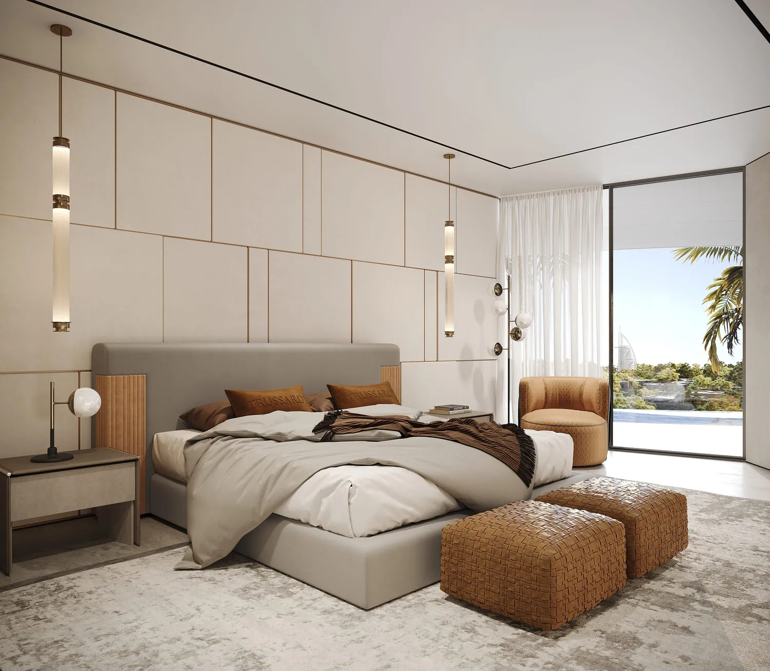 Trussardi Residences Phase Two — спальня