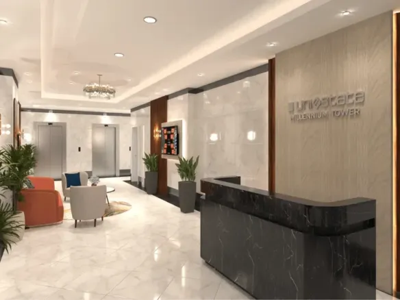 Uniestate Millennium Tower — лобби