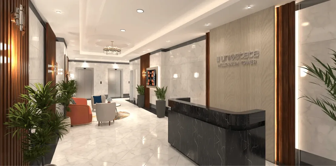 Uniestate Millennium Tower — лобби