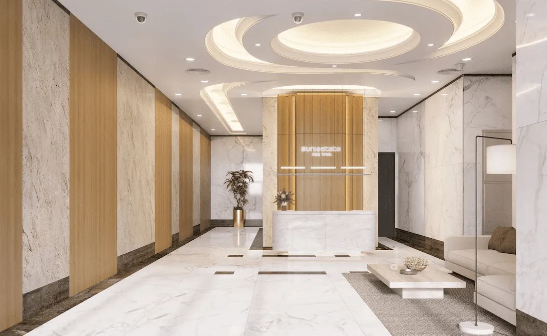 Uniestate Prime Tower — лобби