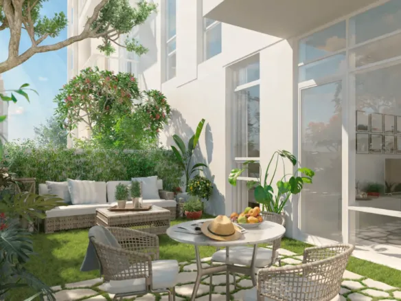 Uptown Al Zahia — терраса