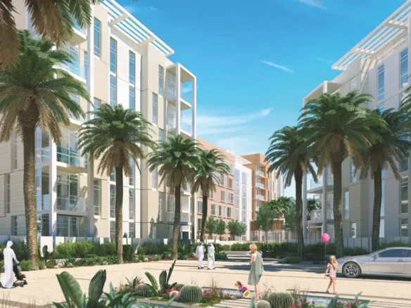 Uptown Al Zahia — вид на комплекс