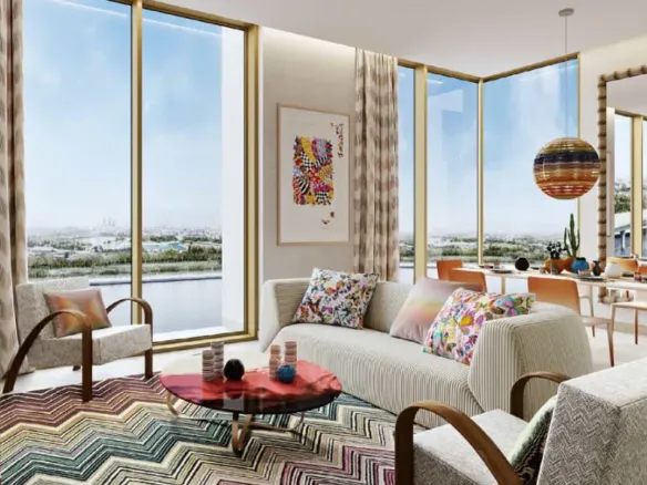 Urban Oasis by Missoni — интерьер гостиной, фото 7