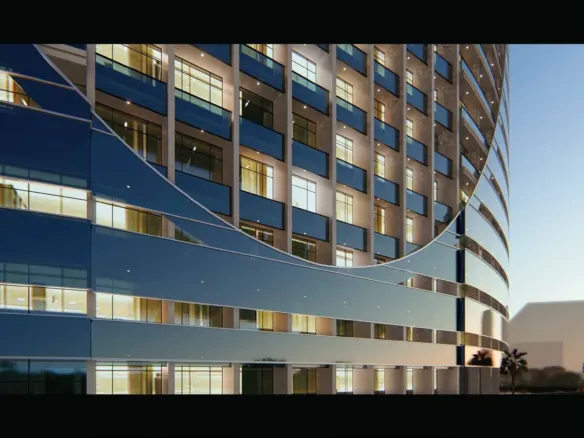 V Tower — фасад здания