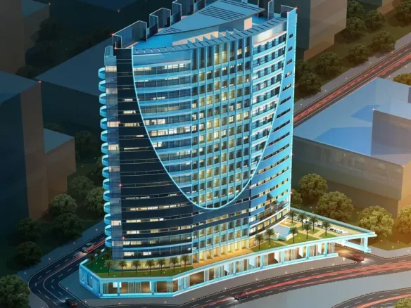 V Tower в районе Дубайленд Резиденс Комплекс — фото 6