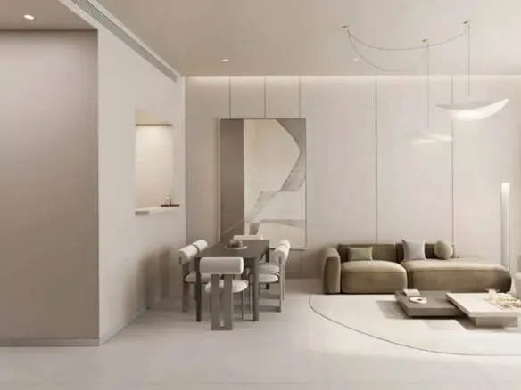 Valores Residences — интерьер гостиной