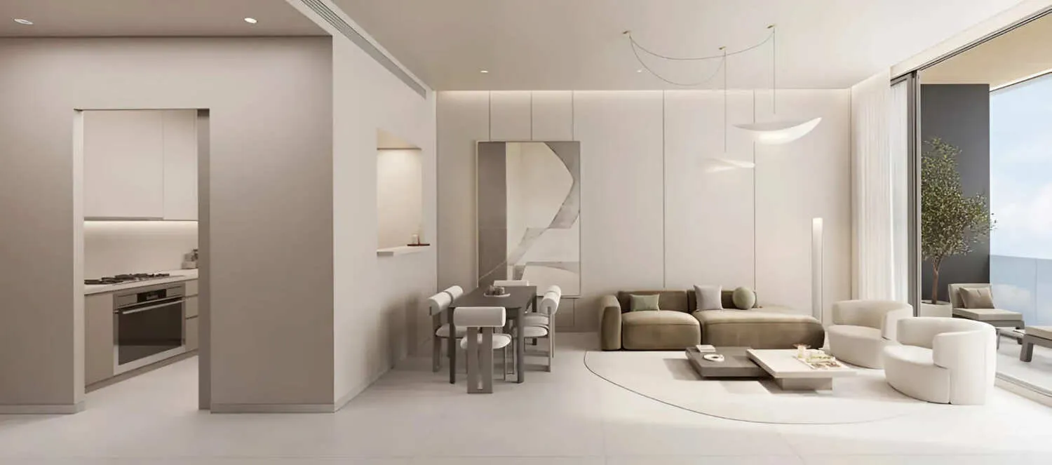 Valores Residences — интерьер гостиной