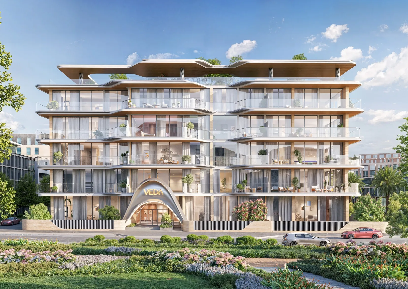 Veda by AUM Development в районе JVC (Джумейра Вилладж Серкл) — фото 1