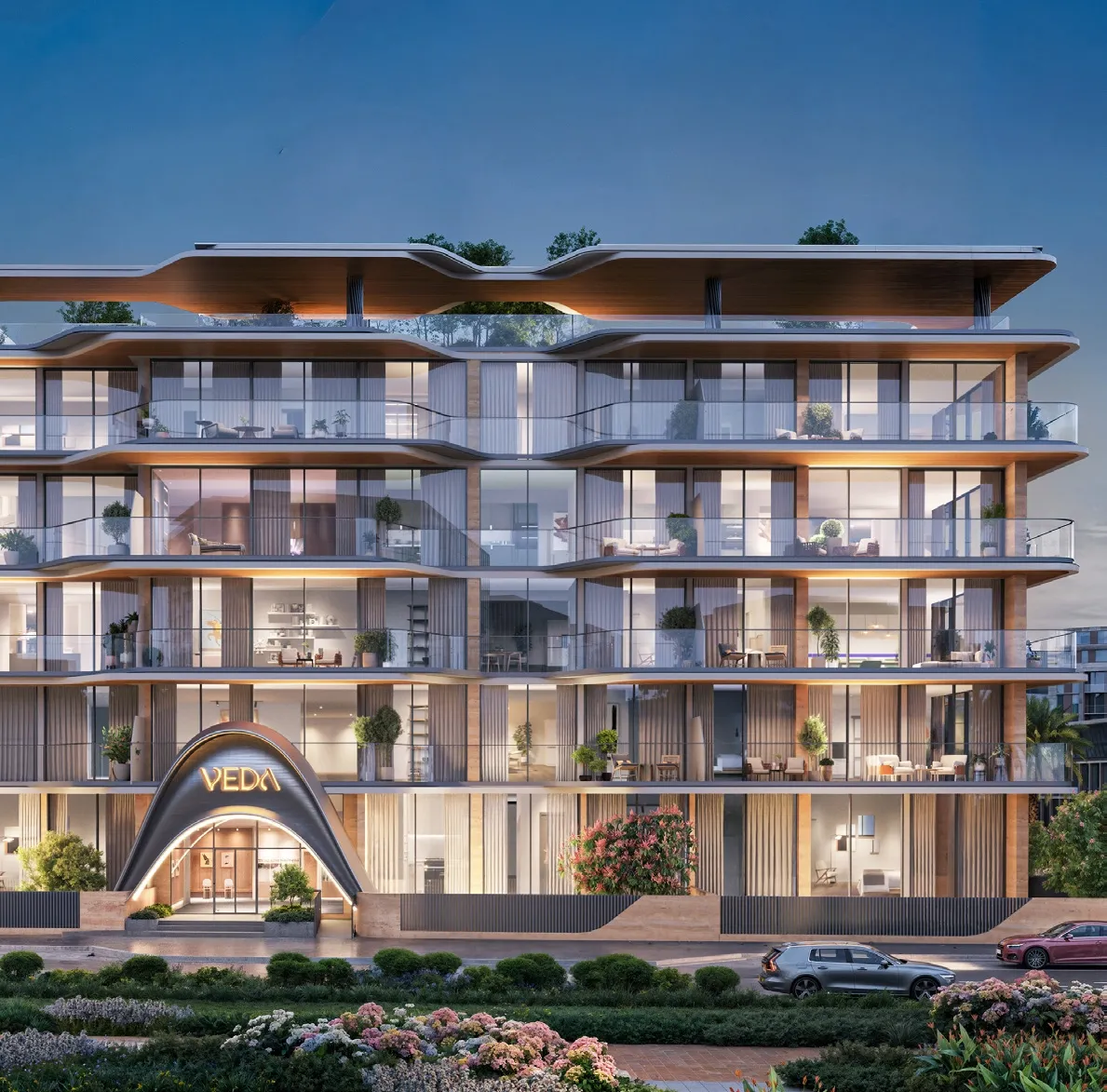 Veda by AUM Development в районе JVC (Джумейра Вилладж Серкл) — фото 3