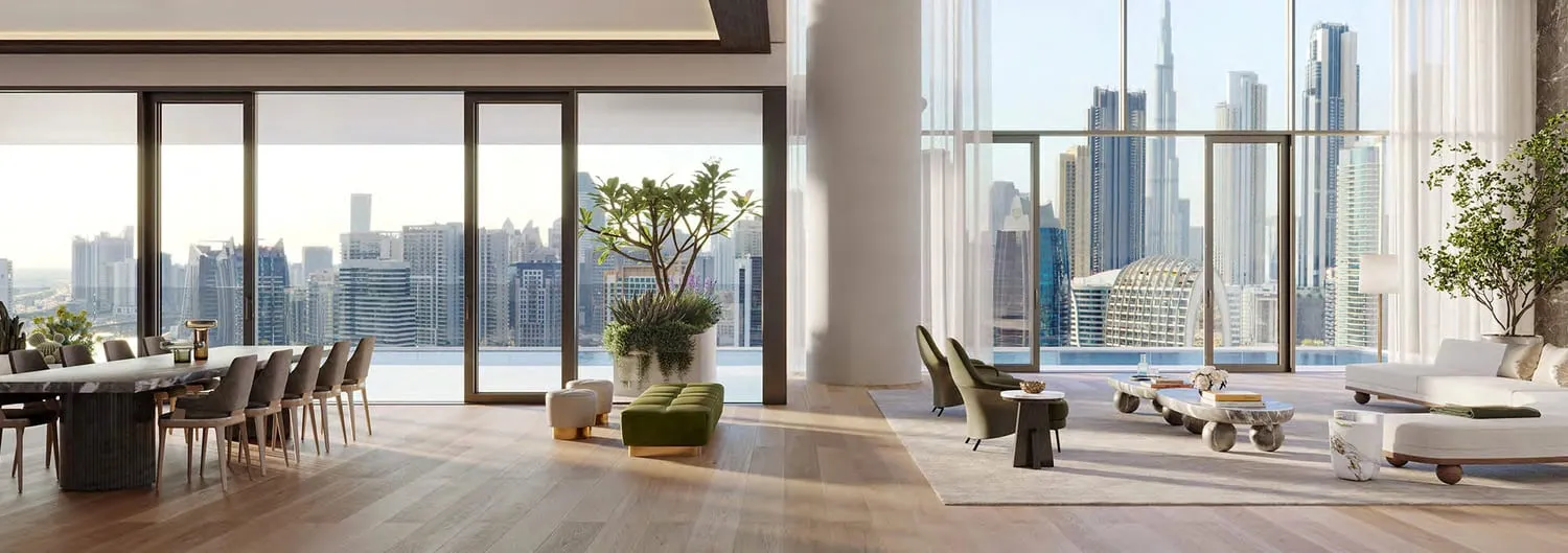 Vela Dorchester Collection — интерьер гостиной