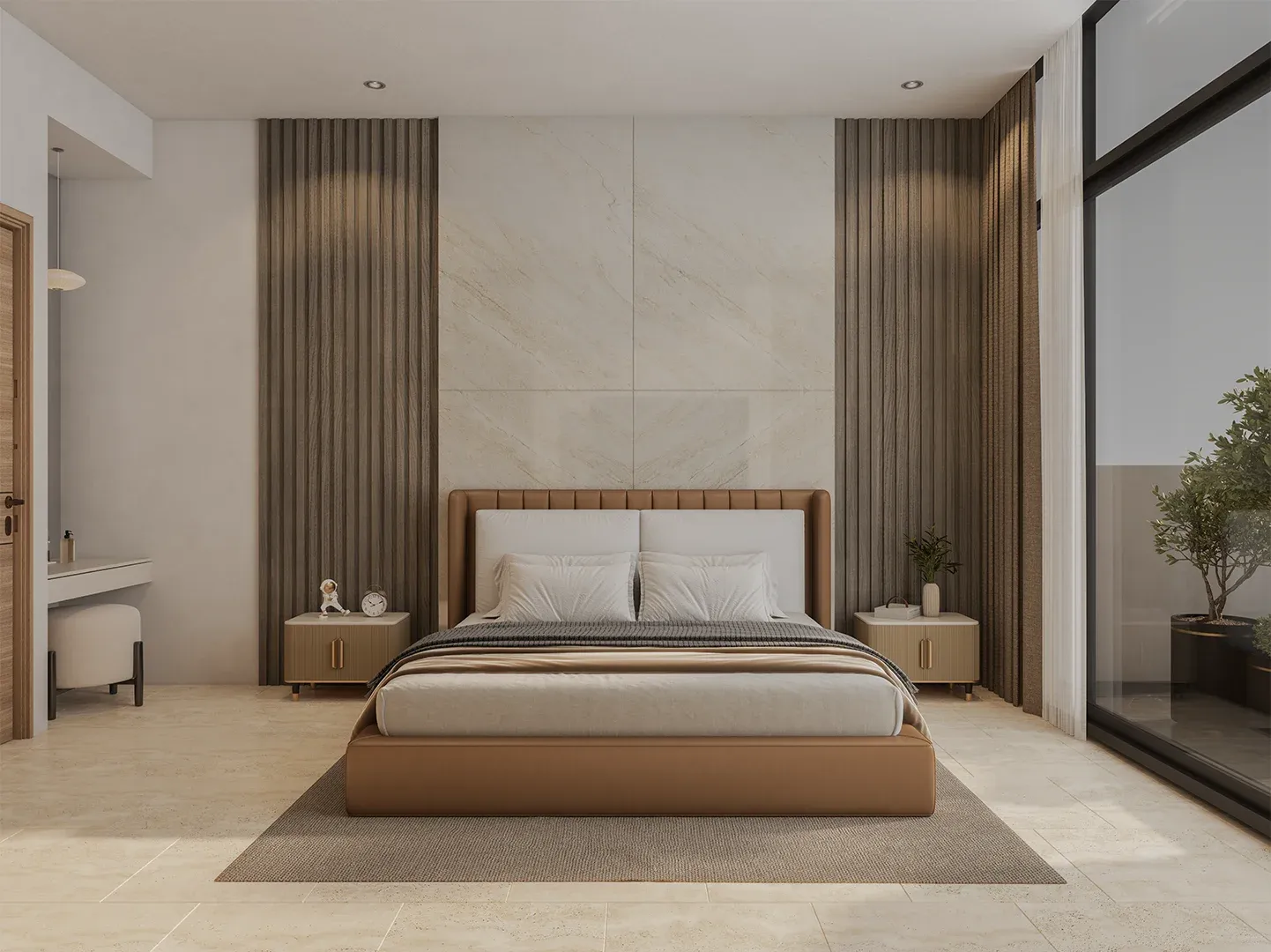 Ventana Residences — спальня, фото 12