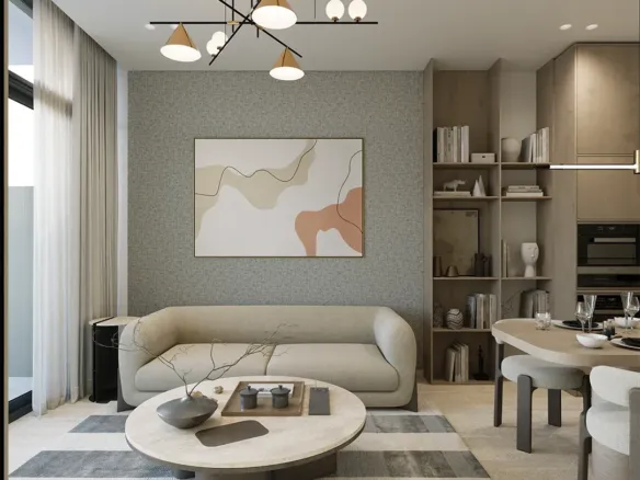 Ventana Residences — интерьер гостиной