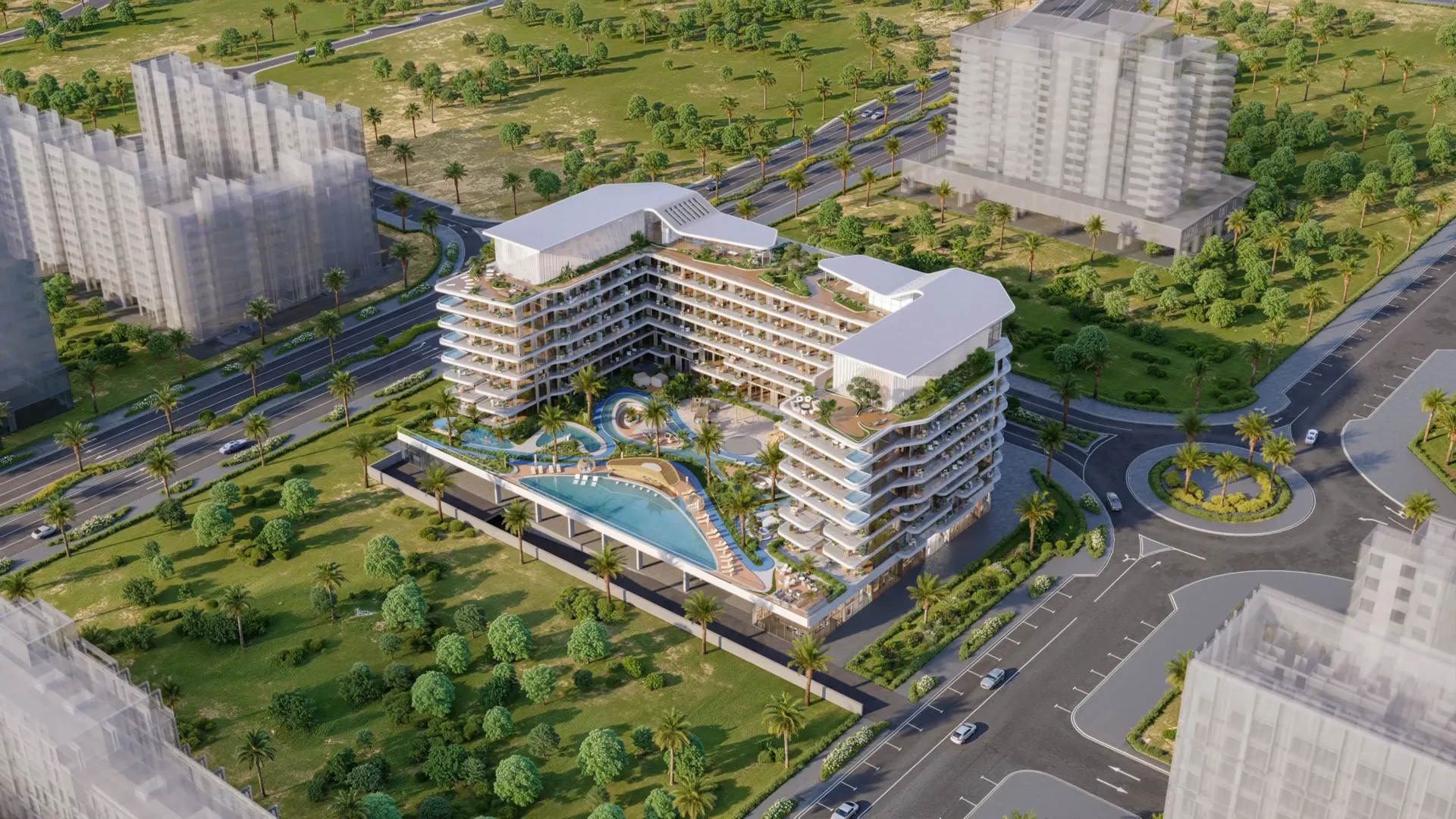 Verano by Prescott в районе Dubai Studio City — фото 3
