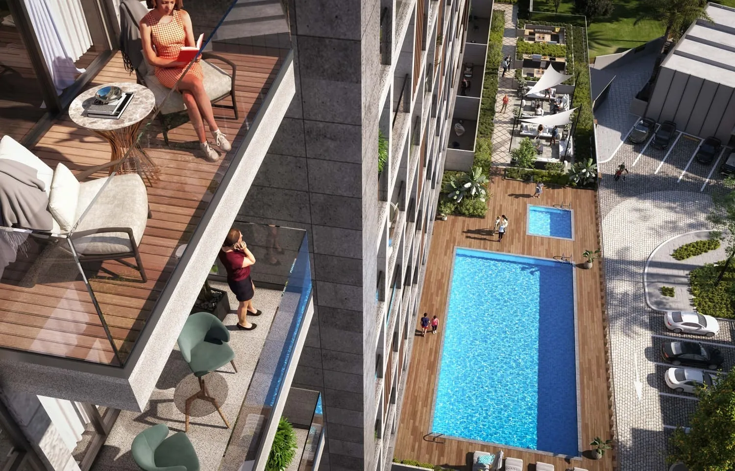 Verdana Residence 2 — балконы