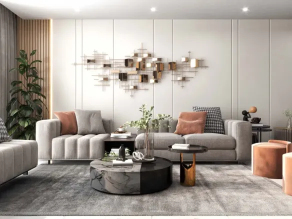 Verdana Residence 2 — интерьер гостиной