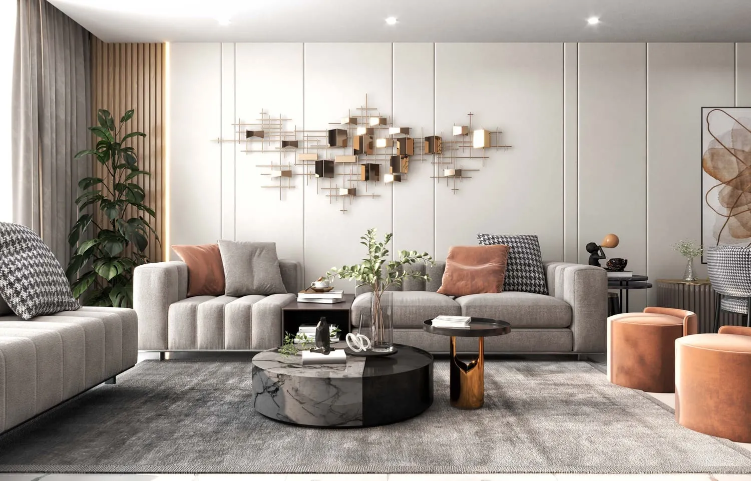 Verdana Residence 2 — интерьер гостиной