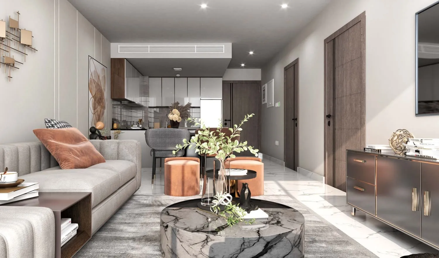 Verdana Residence 2 — интерьер гостиной, фото 7