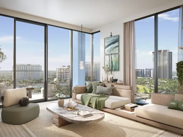 Vida by Emaar — интерьер гостиной