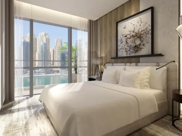 Vida Dubai Marina — спальня