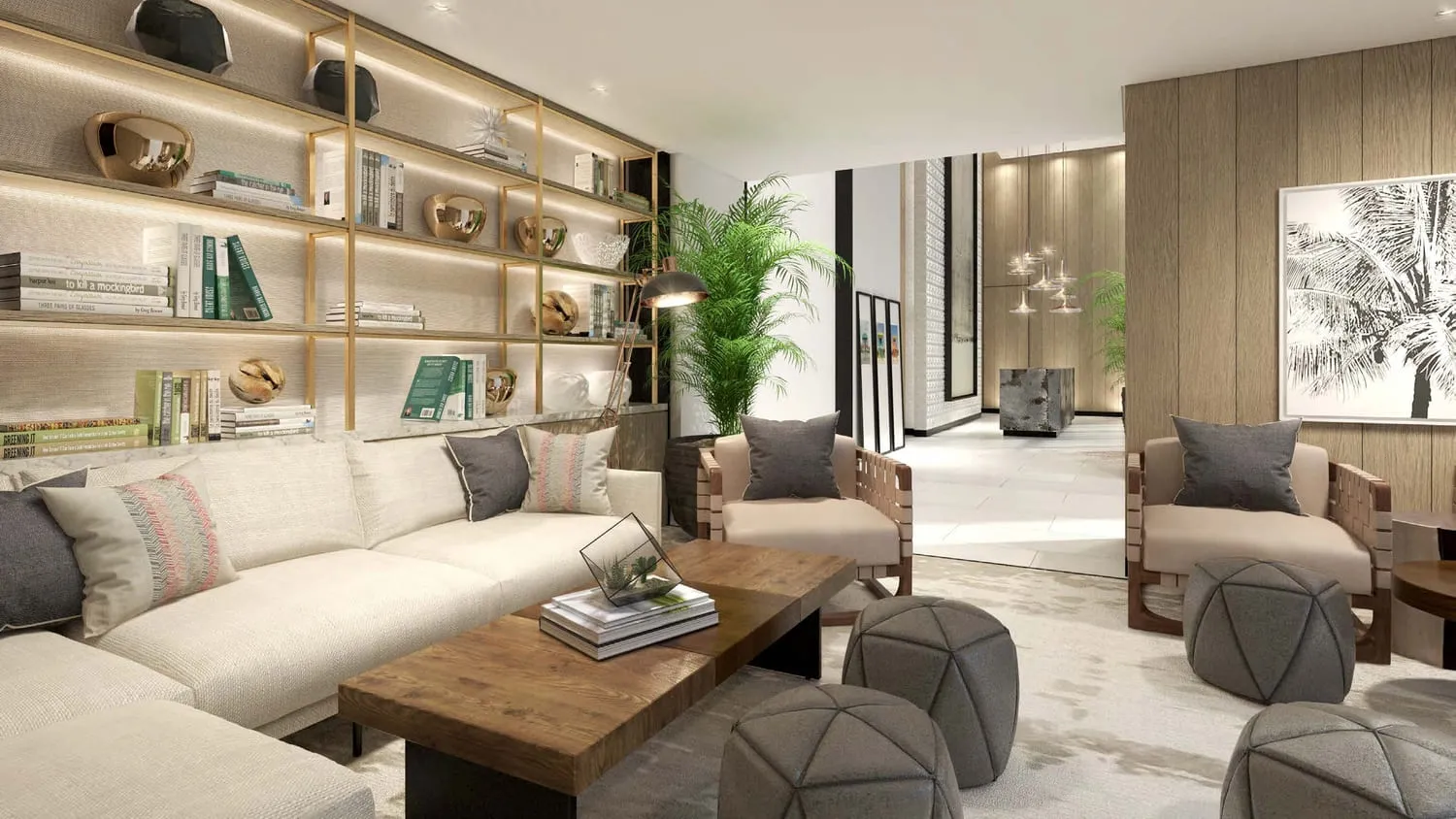 Vida Dubai Marina — лобби