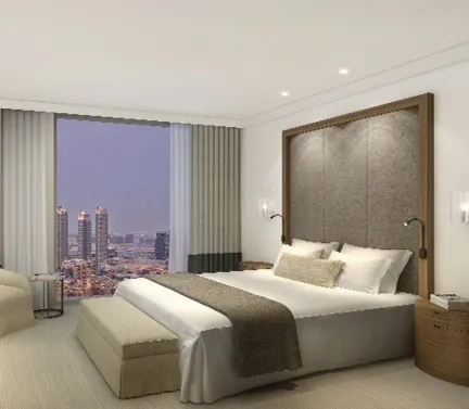 Vida Residence Downtown — спальня