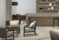Vida Residence Downtown — зона отдыха