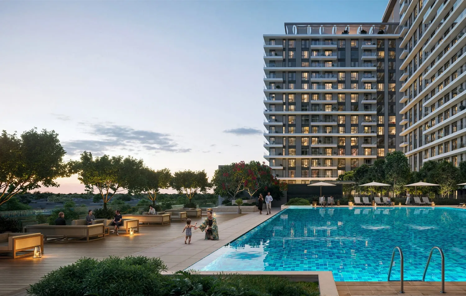 Vida Residences Club Point — бассейн