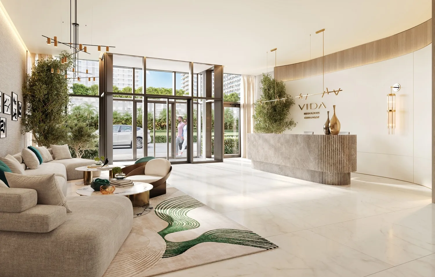 Vida Residences Club Point — лобби