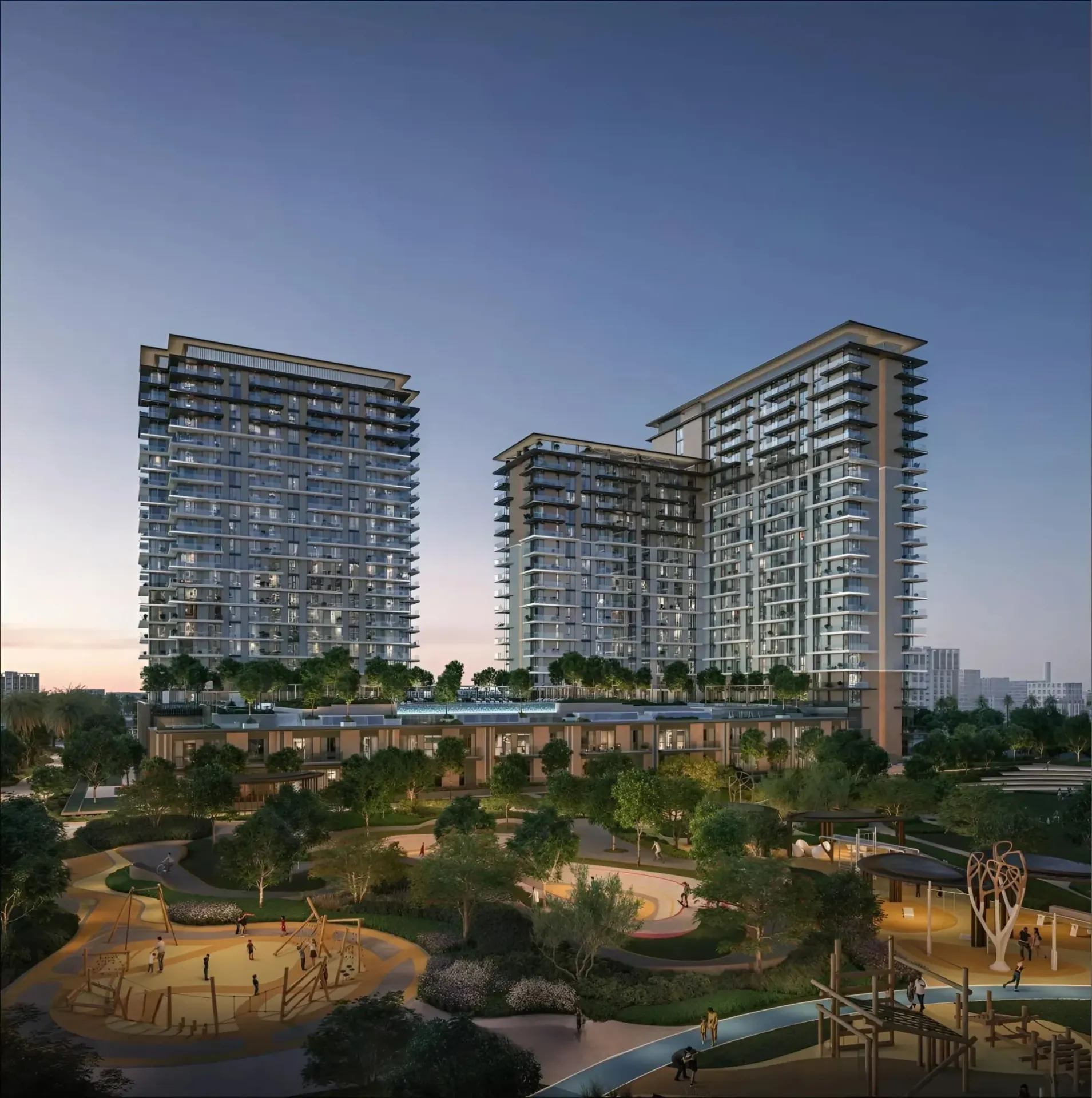 Vida Residences Hillside — вид на комплекс