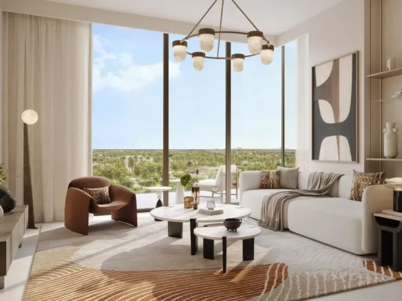 Vida Residences Hillside — интерьер гостиной