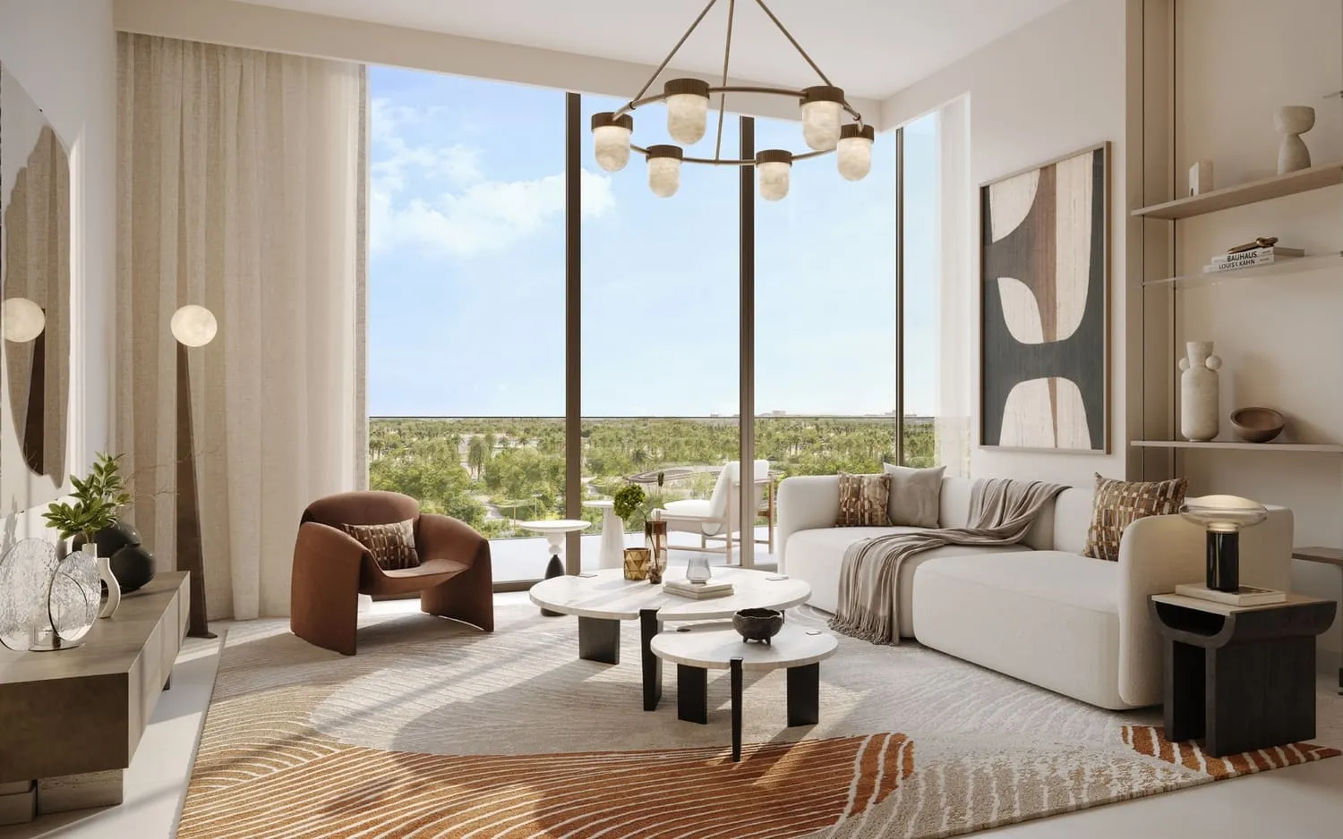 Vida Residences Hillside — интерьер гостиной
