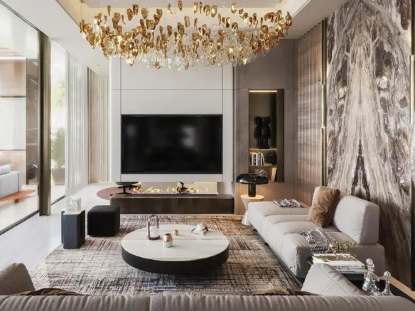 Villa Amaya — интерьер гостиной