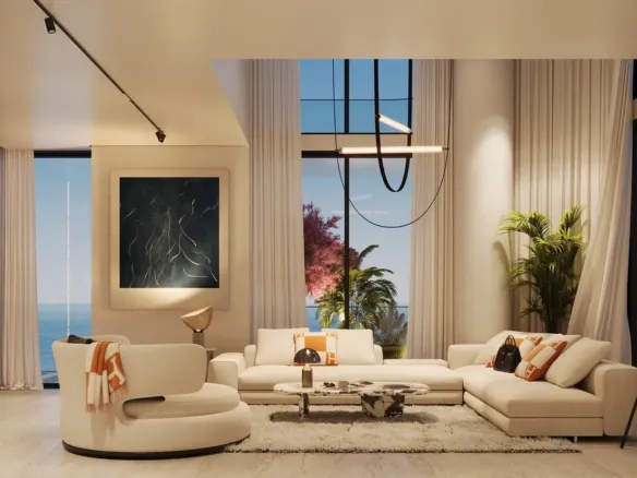 Villa Del Brunello — интерьер гостиной
