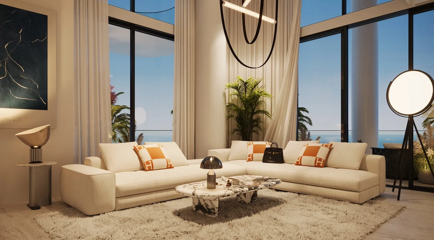 Villa Del Brunello — интерьер гостиной, фото 11