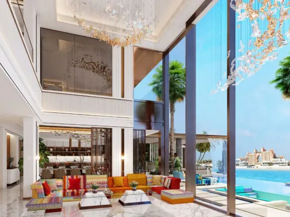 Villa Elaine — интерьер гостиной