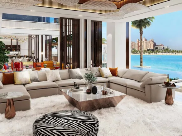 Villa Elaine — интерьер гостиной, фото 8
