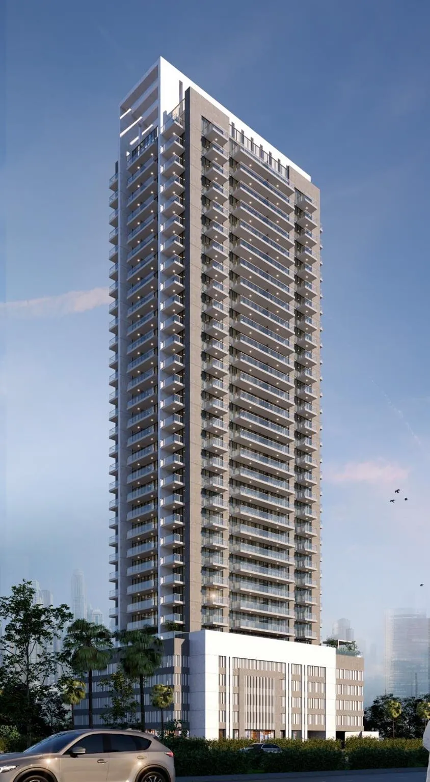 Violet Tower в районе JVC (Джумейра Вилладж Серкл) — фото 2