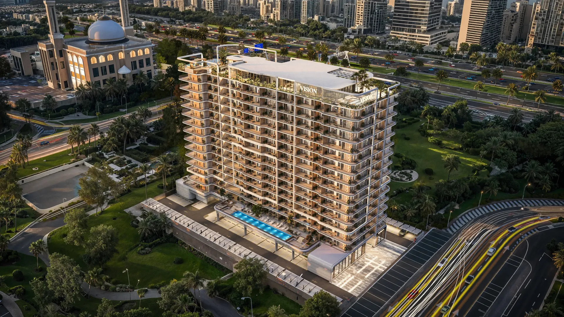 Vista by Vision в районе JVT (Джумейра Вилладж Трайангл) — фото 1