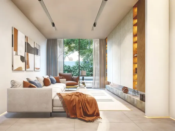 Vista Del Mar — интерьер гостиной