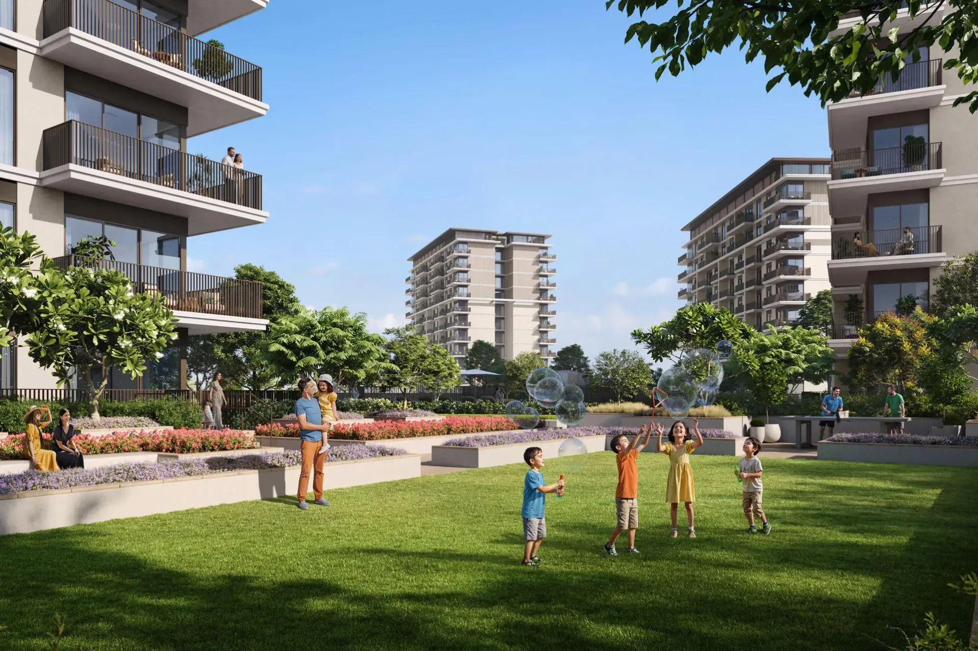 Vista Ridge — внутренний двор