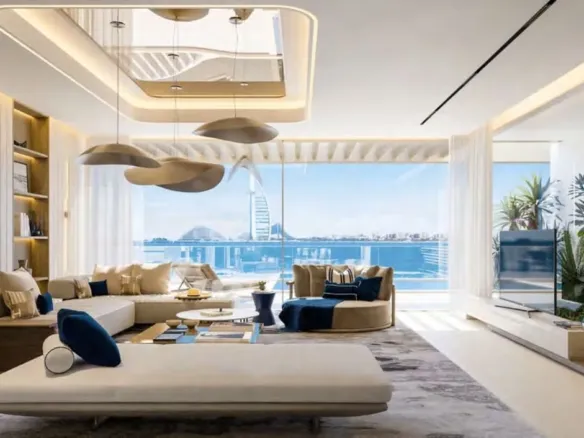 Vitalia Palm Jumeirah Residences — интерьер гостиной