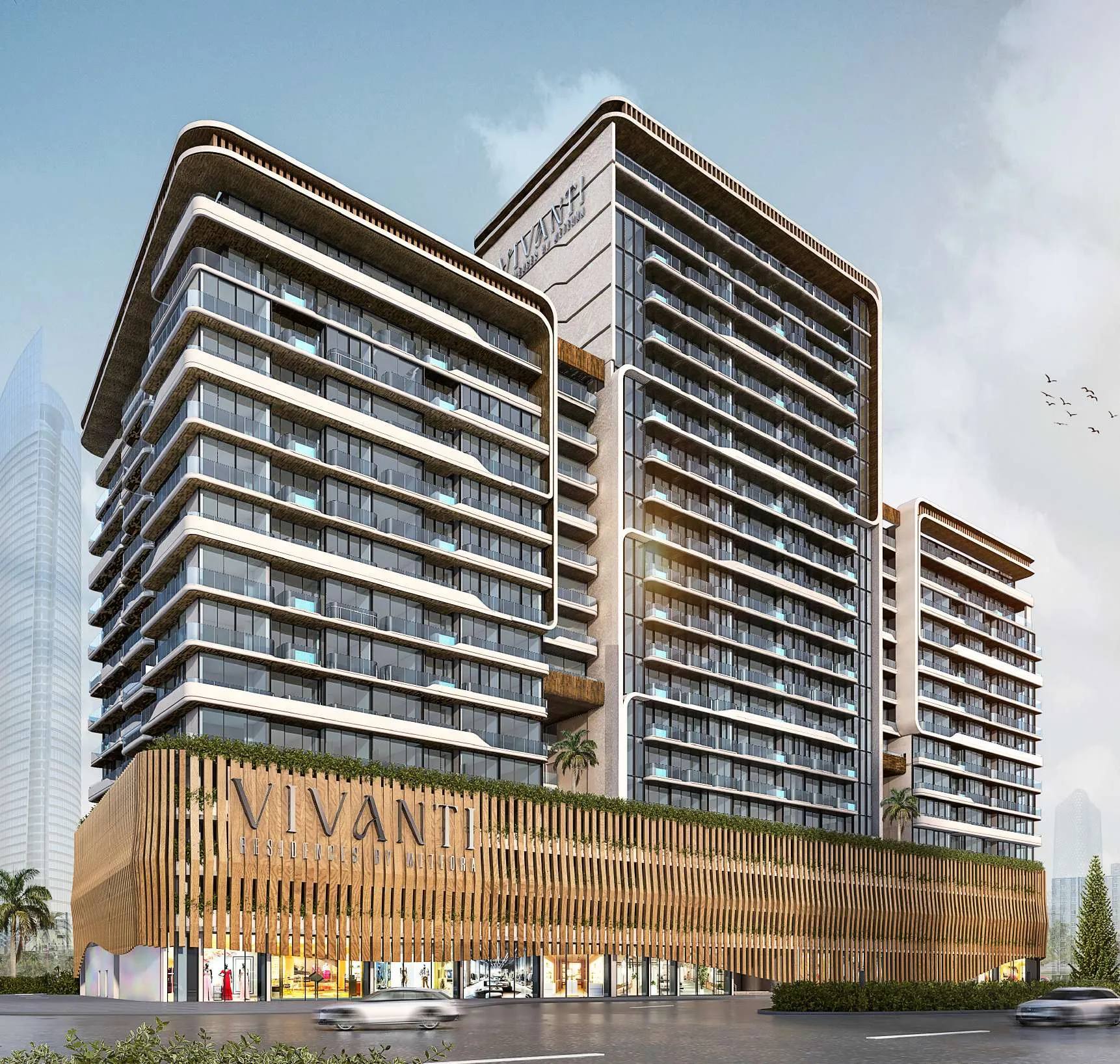 Vivanti Residences by Meteora — фото 2 Vivanti Residences by Meteora в районе JVC (Джумейра Вилладж Серкл) — фото 2